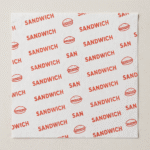 Papier Sandwich / Plateau – Image 3